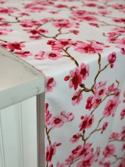Cherry Blossom (Poly Print) Table Linen