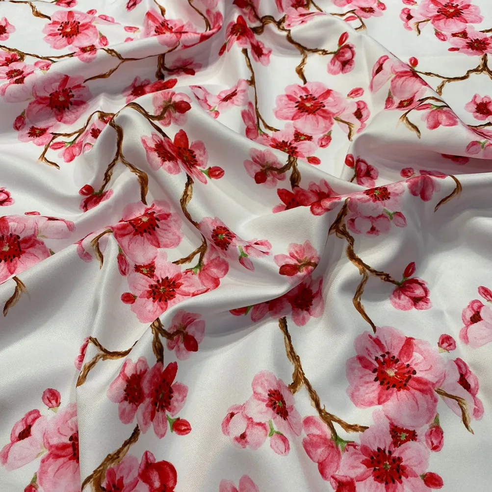 Cherry Blossom (Poly Print) Table Napkin