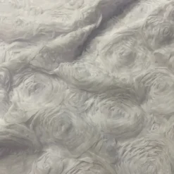 Chiffon Rose (3D) Table Linen in Ivory