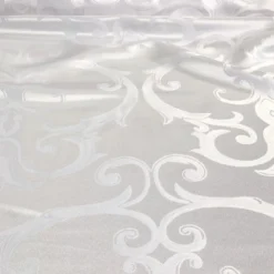 Chopin Jacquard Table Linen in White