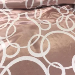 Cirque Jacquard (Reversible) Table Napkin in Dusty Rose
