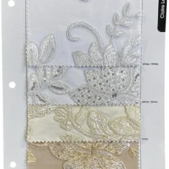 Claire Lace Table Linen in Ivory