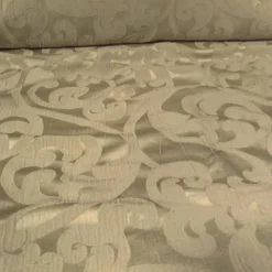 Classic Jacquard Table Runner in Taupe