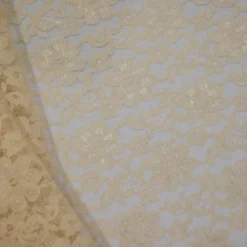 Classic Lace Table Linen in Champagne 1341