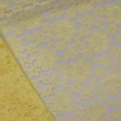 Classic Lace Table Linen in Yellow 7736