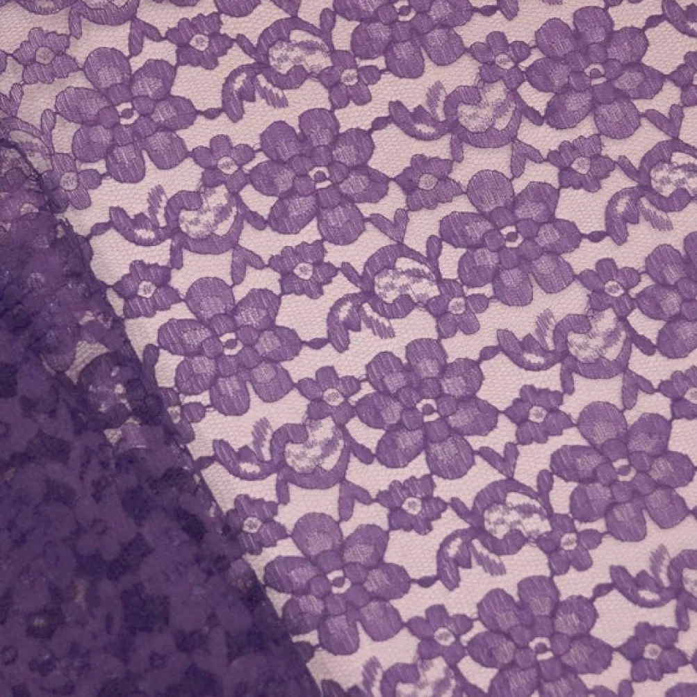 Classic Lace Table Runner in Purple 1258