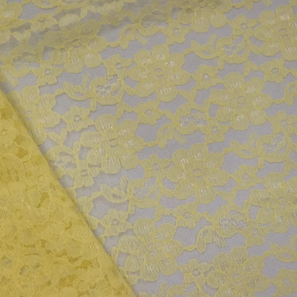 Classic Lace Table Runner in Yellow 7736