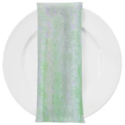 Classic Lace (w/ Poly Lining) Table Napkin in Mint 1765