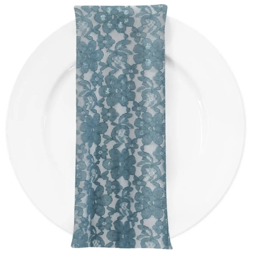 Classic Lace (w/ Poly Lining) Table Napkin in Peacock 6777