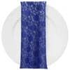 Classic Lace (w/ Poly Lining) Table Napkin in Royal 1148