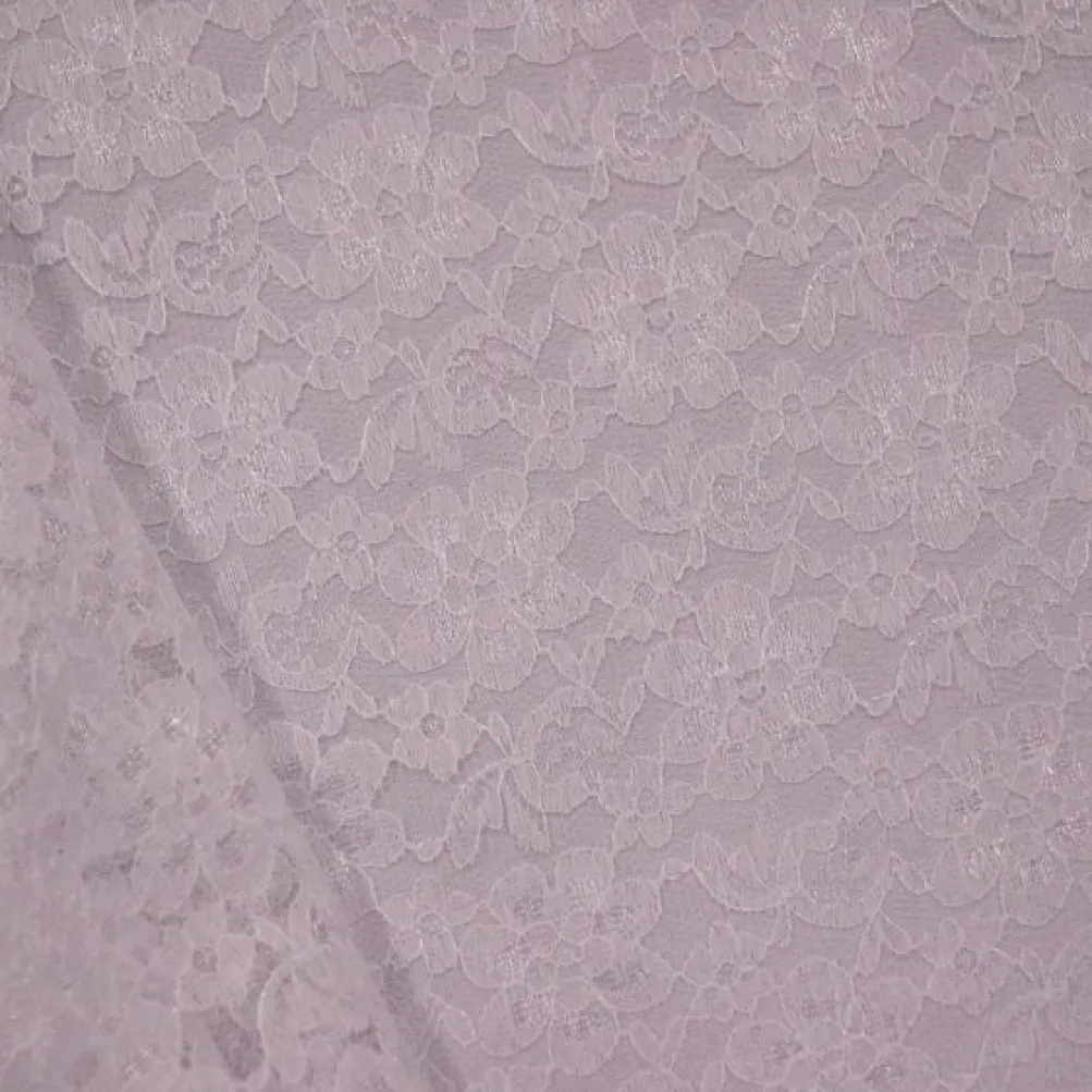 Classic Lace (w/ Poly Lining) Table Napkin in White