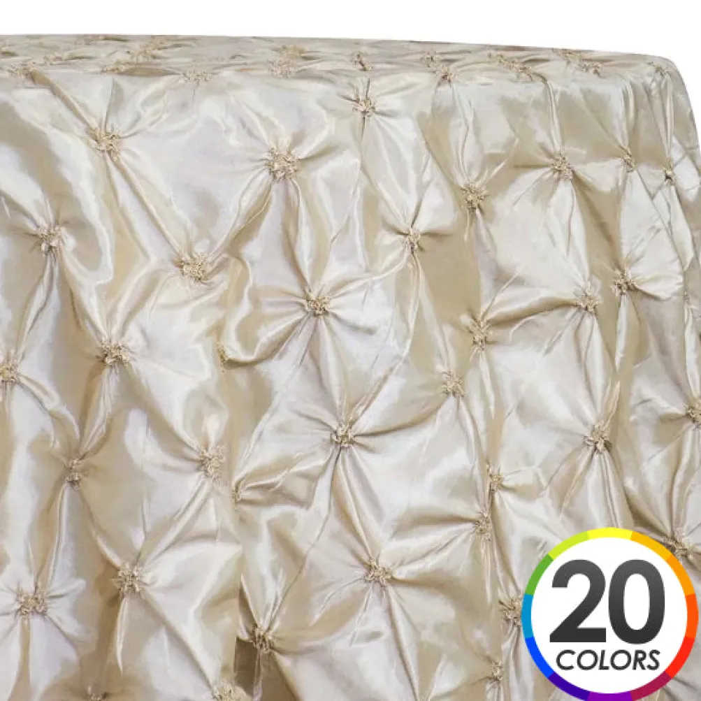 Closeout - Belly Button (Pinwheel) - 132" Round Tablecloth