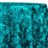 Closeout - Rose Satin (3D) - 132" Round Tablecloth