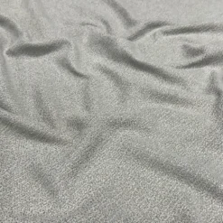 Cloud Chenille Table Linen in Silver