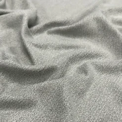 Cloud Chenille Table Linen in Silver