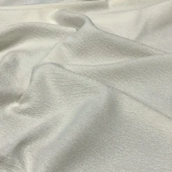 Cloud Chenille Table Linen in Off White