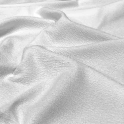 Cloud Chenille Table Linen in White