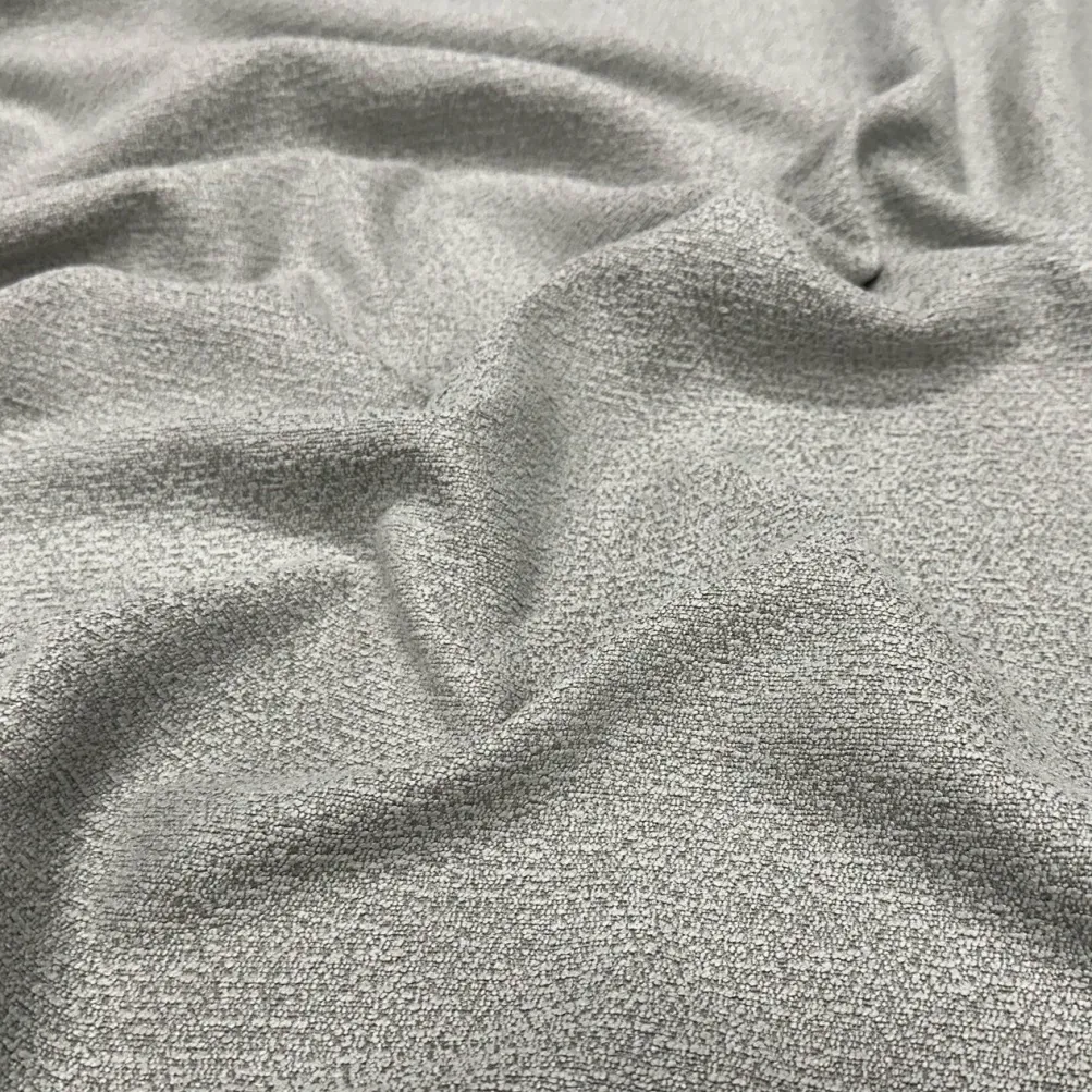 Cloud Chenille Table Napkin in Silver