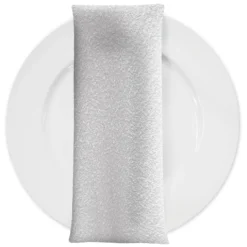 Cloud Chenille Table Napkin in White