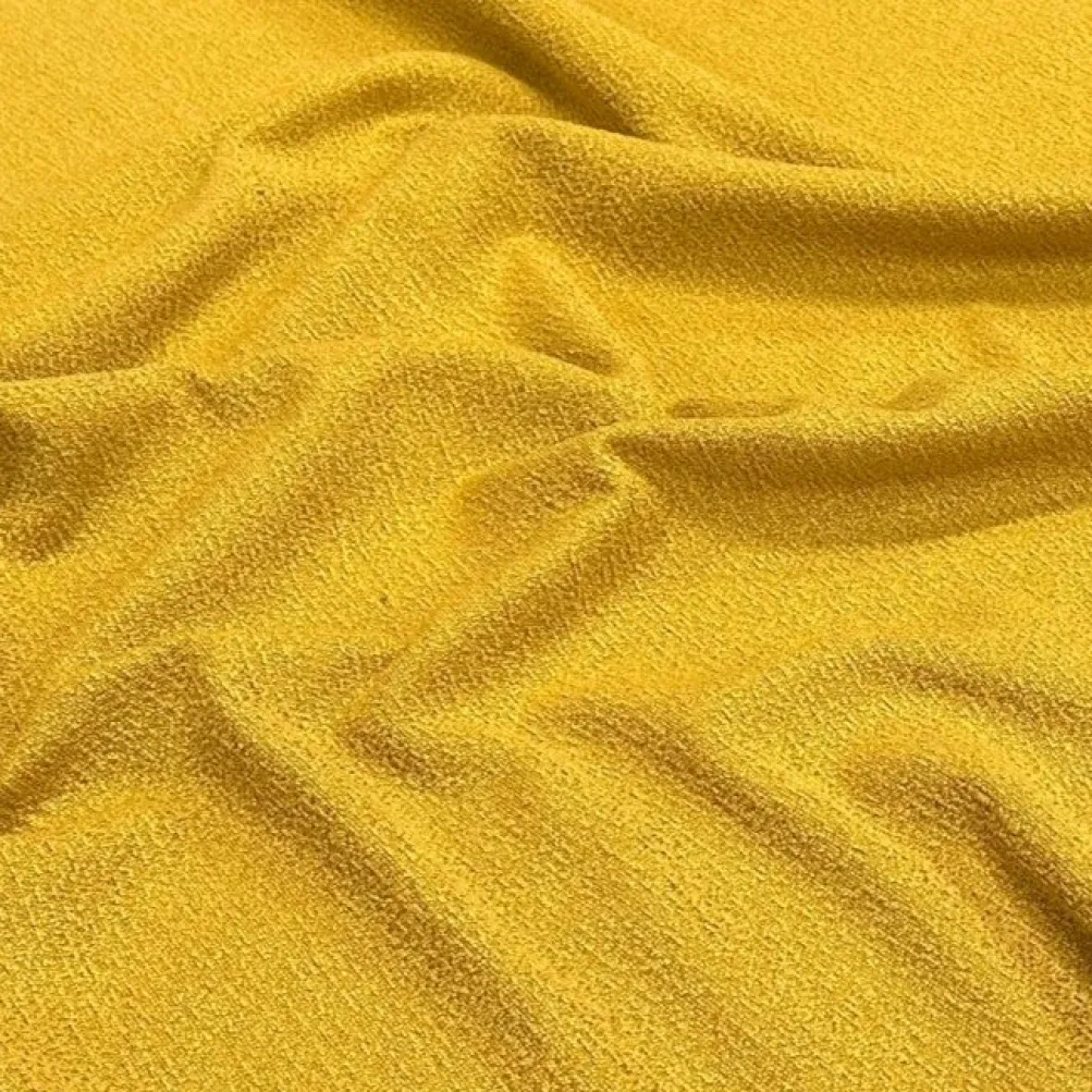 Cloud Chenille Table Runner in Gold