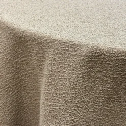 Cloud Chenille Table Runner in Taupe