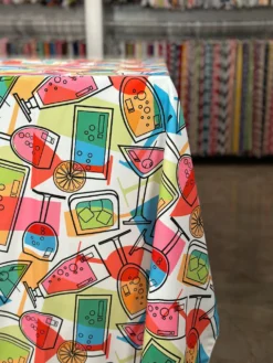 Cocktails (Poly Print) Table Linen