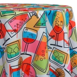 Cocktails (Poly Print) Table Linen
