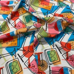 Cocktails (Poly Print) Table Napkin
