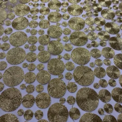 Coin Table Linen in Champagne