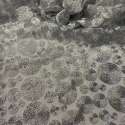 Coin Table Linen in Silver