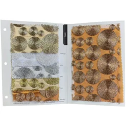 Coin Table Runner in Champagne