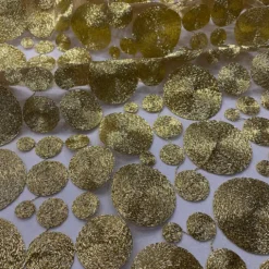 Coin Table Runner in Gold