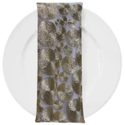 Coin (w/ Poly Lining) Table Napkin in Champagne