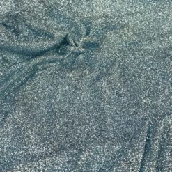 Confetti Metallic Table Linen in Baby Blue