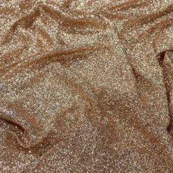 Confetti Metallic Table Runner in Champagne