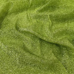 Confetti Metallic Table Runner in Lime
