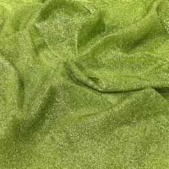 Confetti Metallic Table Runner in Lime