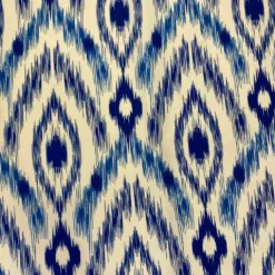 Cosmo Print (Dupioni) Table Linen in Royal