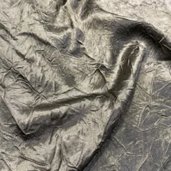 Crush Satin (Bichon) Table Linen in Grey 665