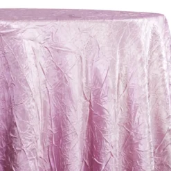 Crush Satin (Bichon) Table Linen in Pink 156
