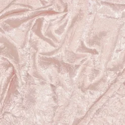 Crush Satin (Bichon) Table Linen in Rose Powder