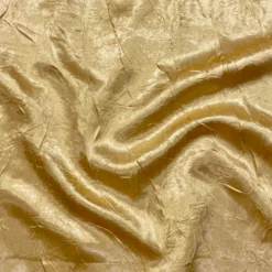 Crush Satin (Bichon) Table Linen in Gold 902