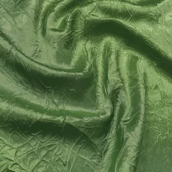 Crush Satin (Bichon) Table Linen in Sage D 377