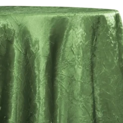 Crush Satin (Bichon) Table Linen in Sage D 377