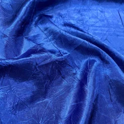 Crush Satin (Bichon) Table Napkin in Royal 340