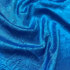 Crush Satin (Bichon) Table Napkin in Turquoise 31