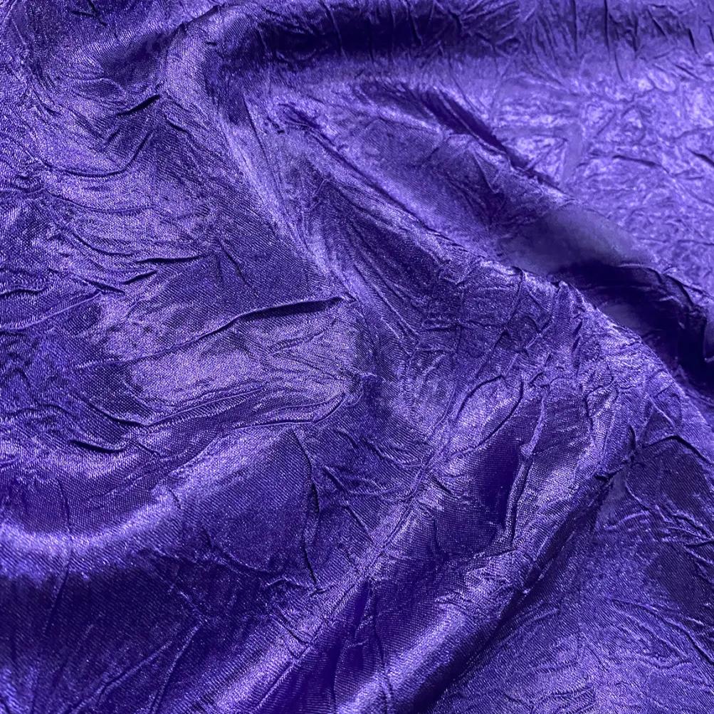 Crush Satin (Bichon) Table Runner in Purple 658