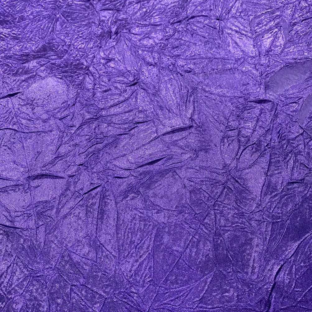Crush Satin (Bichon) Table Runner in Purple 658