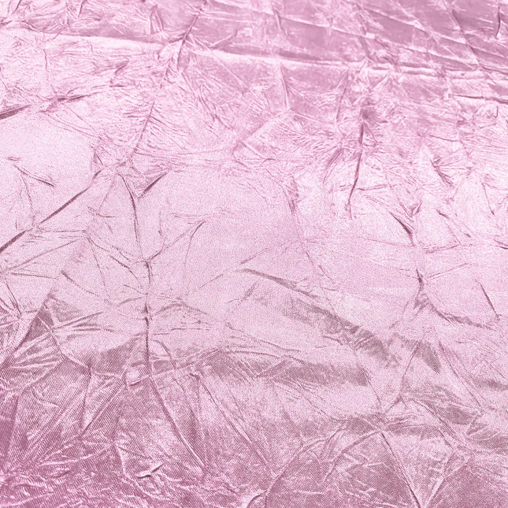 Crush Satin (Bichon) Table Runner in Pink 156