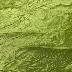 Crush Satin (Bichon) Table Runner in Lime 37